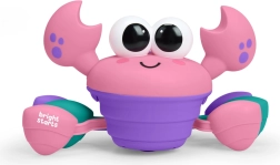 Bright Starts muzikale en multisensorische kruipende krab Rockin' Crawling Crab roze