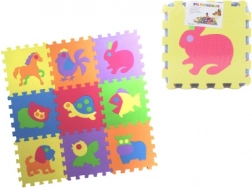 Foam puzzel dieren – 9 stukken