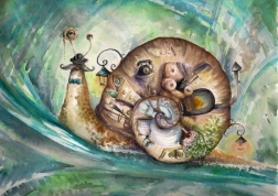 puzzel slak 1000 stukjes