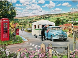 Puzzel campingtocht 1000 stukjes GIBSONS