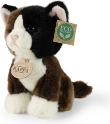 Rappa pluchen driekleurige kat 18 cm Eco-Friendly