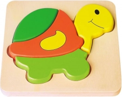 BABU Houten puzzel schildpadje 4 stukken