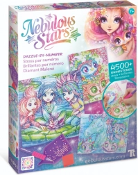 Nebulous Stars set voor versieren met steentjes volgens nummers