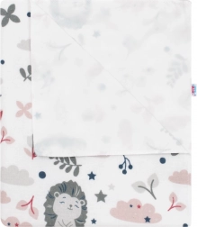 Waterdicht flanellen onderlegger NEW BABY dieren