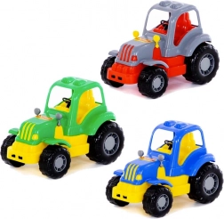 kunststof tractor Silas 28 cm voor kinderen vanaf 1 jaar