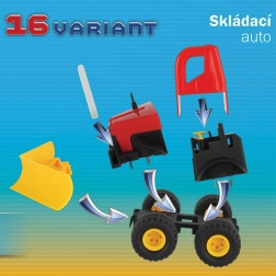 Opvouwbaar autootje COMBI CAR 2