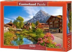 Puzzel 500 stukjes Kandersteg, Zwitserland