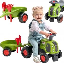 loopfiets FALK CLAAS Arion met aanhanger en zandset