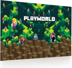 Bureauonderlegger Playworld 60x40cm