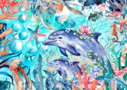 Puzzel we maken golven 1000 stukjes