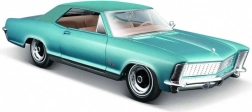 Model Buick Riviera 1965 blauw 1/24