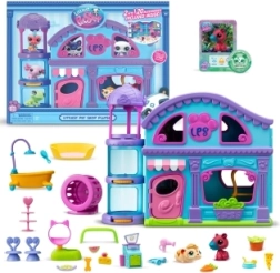 Littlest Pet Shop Huisje met 2 figuren