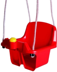 Schommel met claxon - rood