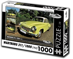 Puzzel RETRO-AUTA Wartburg 311 (1963) 1000 stukjes