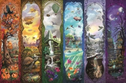 Puzzel RAVENSBURGER Reizen van de fantasie 7000 stukjes