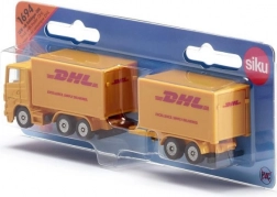Koerierstruck DHL met aanhanger