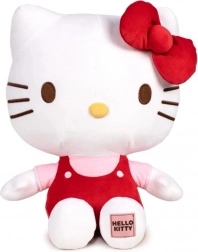 Pluchen knuffel Hello Kitty 32 cm – rode editie met fruitmotief