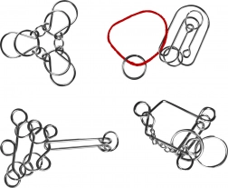 Metalen puzzels voor kinderen en volwassenen