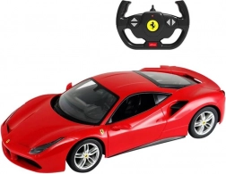 RC auto op afstandsbediening Ferrari 488 GTB rood