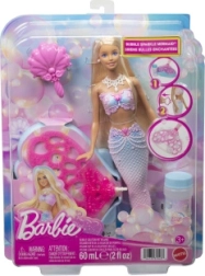 Barbie Bubbletastic zeemeermin met bubbelsvin