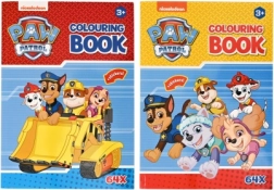 Kleurboek PAW PATROL met stickers, A4, 64 pagina’s