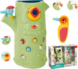 Behendigheidsspel Vang het kevertje met 2 spechten