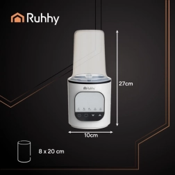 Flessenwarmer voor babyflessen 5-in-1 RUHHY