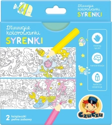 Lange kleurplaten – Zeemeerminnen 4+