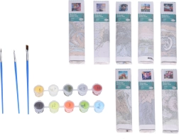 Creatieve schilderen-op-nummer set - mix 30x40 cm