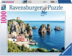 Ravensburger puzzel Faraglioni di Scopello 1000 stukjes