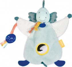 Pluchen handpop dinosaurus 25 cm