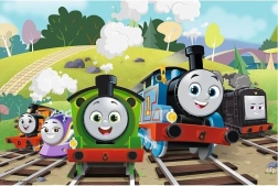 Puzzel 60 stukjes – THOMAS EN VRIENDEN: Thomas op uitstap Trefl