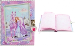 Notitieboek met eenhoorn met slot