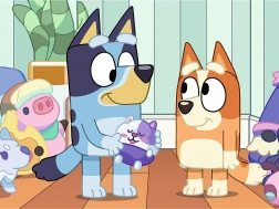 Trefl-puzzel met Bluey-motief, 30 stukjes