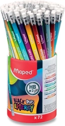 Grafietpotlood MAPED Black’Peps Energy HB, mix van motieven