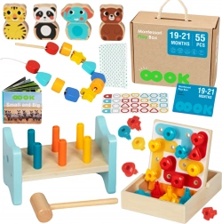 Montessori onderwijsbox voor kinderen van 19–21 maanden - TOOKY TOY