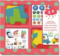 Stickerset Schattige Autootjes