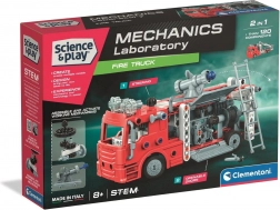 Mechanische laboratorium – brandweerauto CLEMENTONI Science & Play