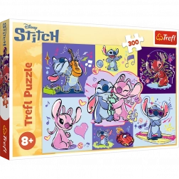 Puzzel 300 stukjes – Disney Lilo & Stitch: Gekke Stitch