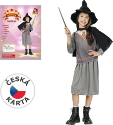Carnavalsjurk heks voor kinderen 120–130 cm