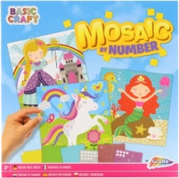 Mozaïek met afbeeldingen van Prinsessen, Eenhoorns en Zeemeerminnen