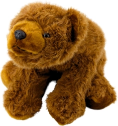 Pluchen bruine beer 28 cm
