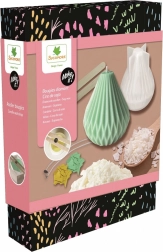 Maak het! - Kaarsen van sojawas Diamanten