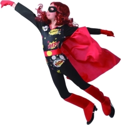Kinder superheldinnen kostuum 130–140 cm