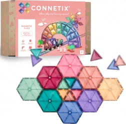 Connetix Pastel Mega Pack magnetische bouwset 202 stuks