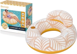 Zwemring met rugleuning 1,18 m oranje