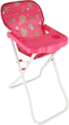 Hoge poppenstoel met blad, opvouwbaar