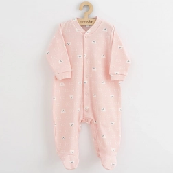 Baby onesie New Baby Classic II beertje wit