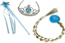 Prinsessenset met blauwe vlecht