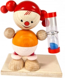 Zandloper Hess pop Lucia voor het meten van poetstijd tanden